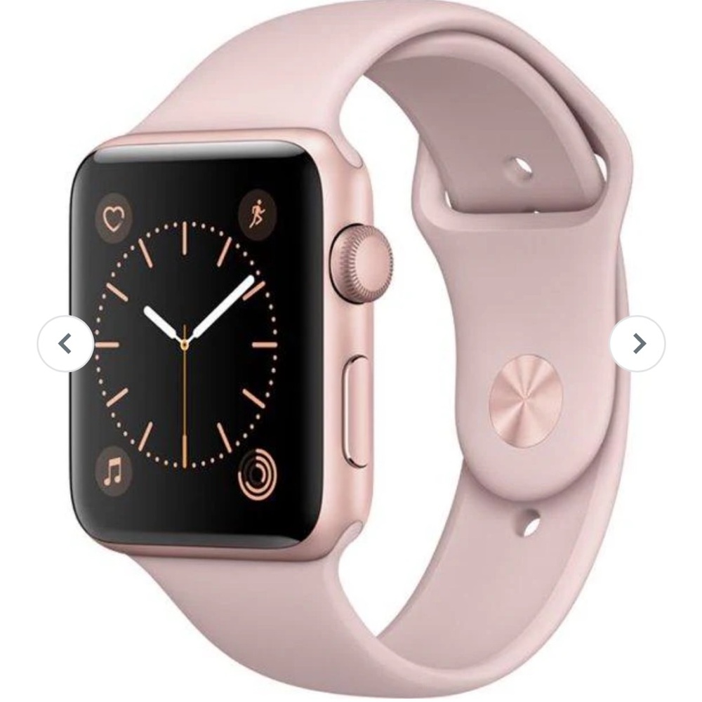 Series 3, 38MM Apple Watch. Works great!